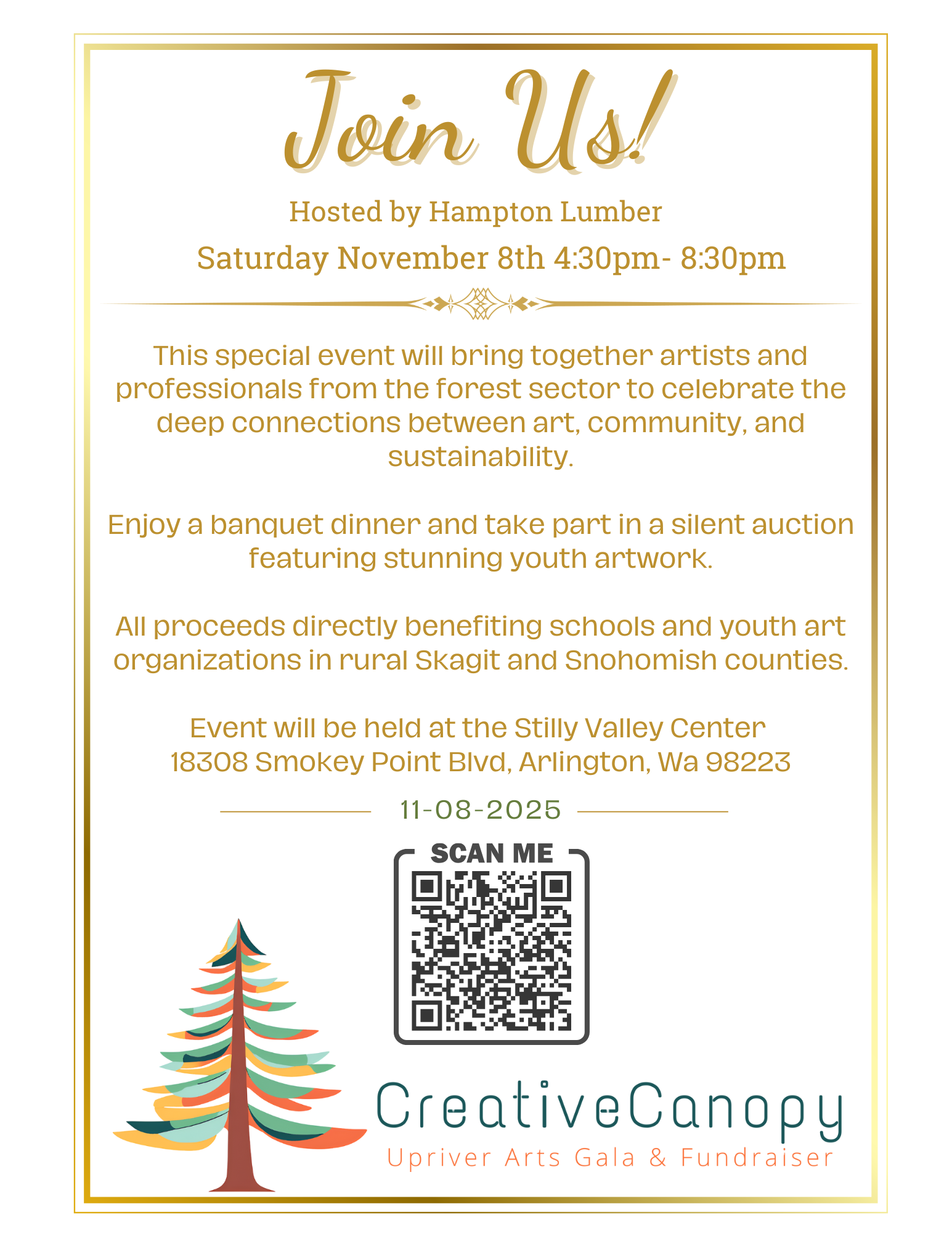 Event Promo Photo For Upriver Arts Gala